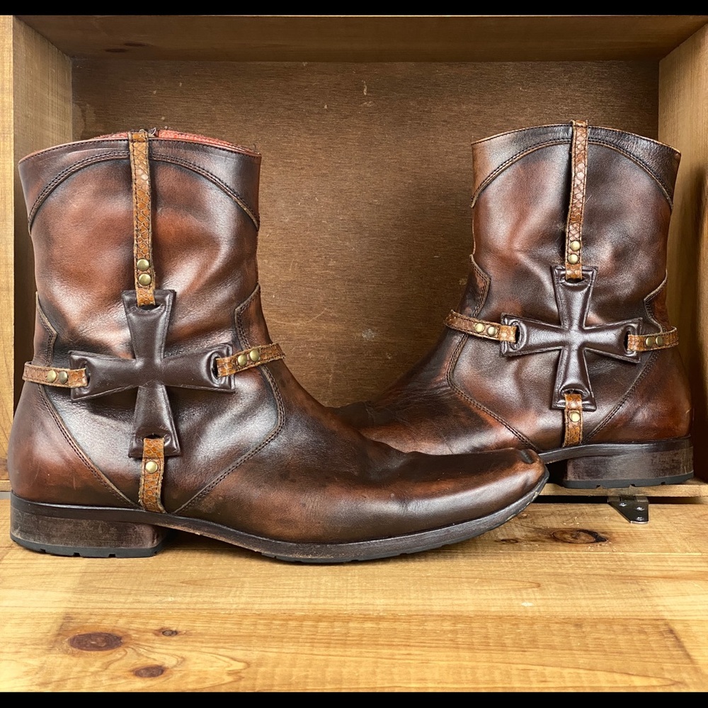 Mark Nason Corleone Rockstar Icon Cross Boot 11.5